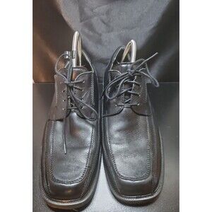Men's Dockers ProStyle Black Leather Oxfords Shoes Size 10 M